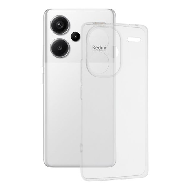 Techsuit Clear Back Cover Σιλικόνης Διάφανο (Xiaomi Redmi Note 13 Pro+)