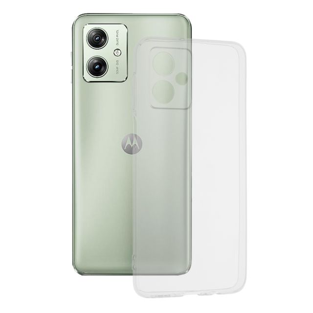 Techsuit Clear Back Cover Σιλικόνης Διάφανο (Motorola Moto G54)