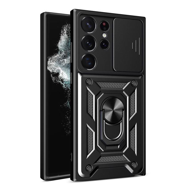 Techsuit Shield Back Cover Μαύρο (Galaxy S22 Ultra 5G)
