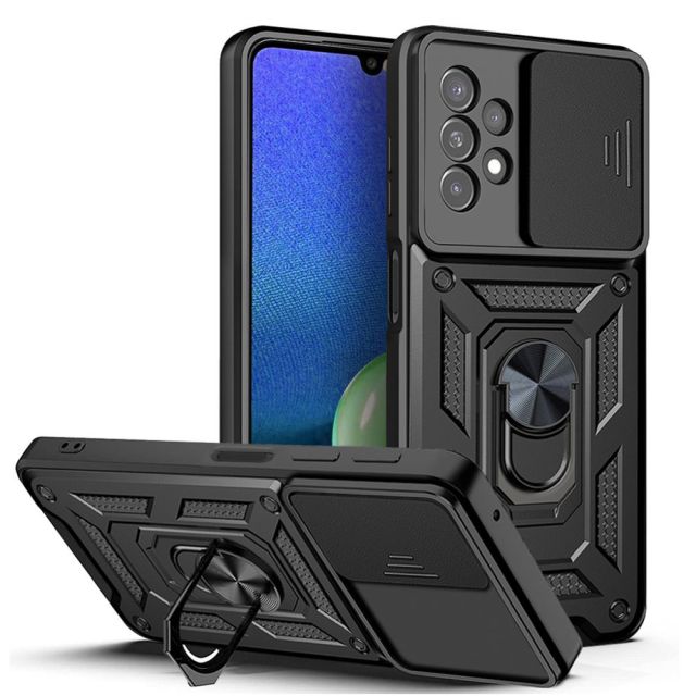 Techsuit Shield Back Cover Μαύρο (Galaxy A13 4G)