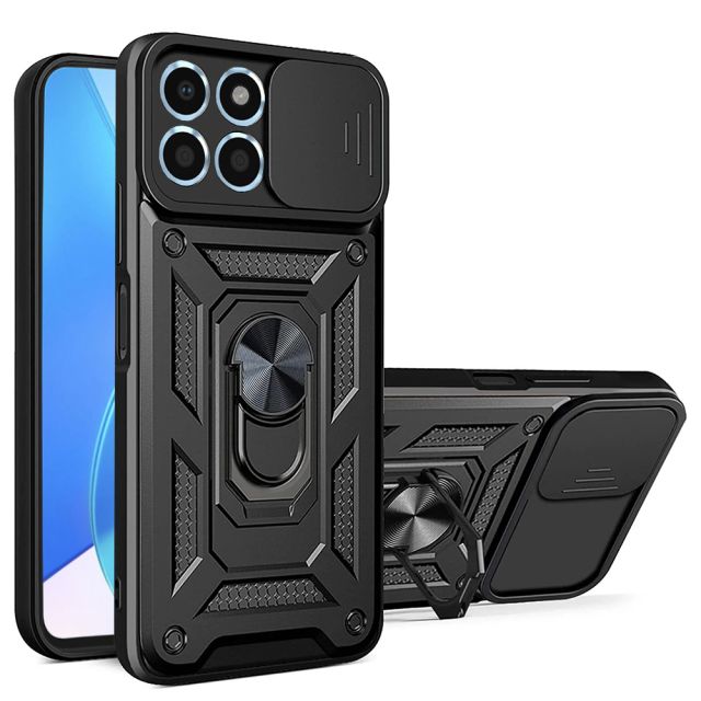 Techsuit Shield Back Cover Μαύρο (Honor X6)
