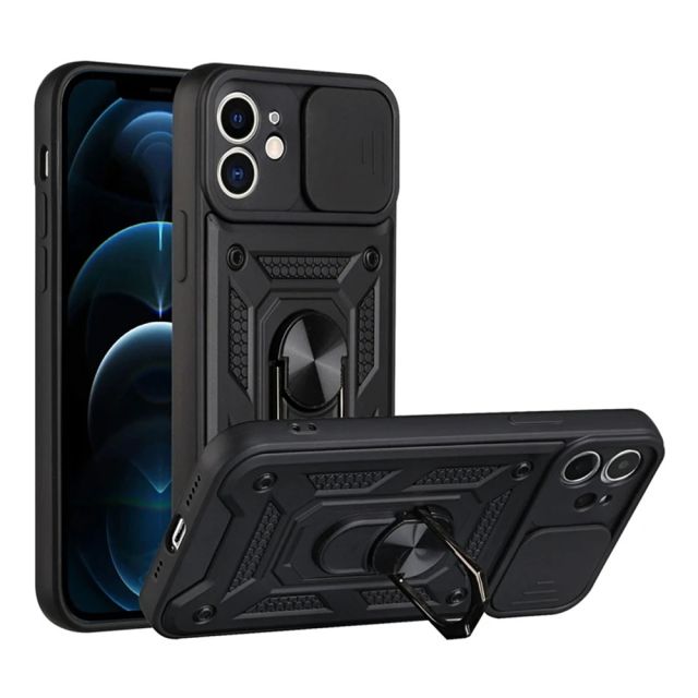 Techsuit Shield Back Cover Μαύρο (iPhone 11)