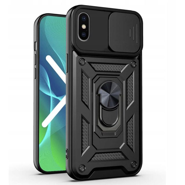 Techsuit Shield Back Cover Μαύρο (iPhone XS Max)