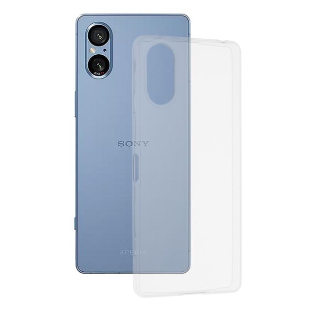 Techsuit Clear Back Cover Σιλικόνης Διάφανο (Xperia 5 V)