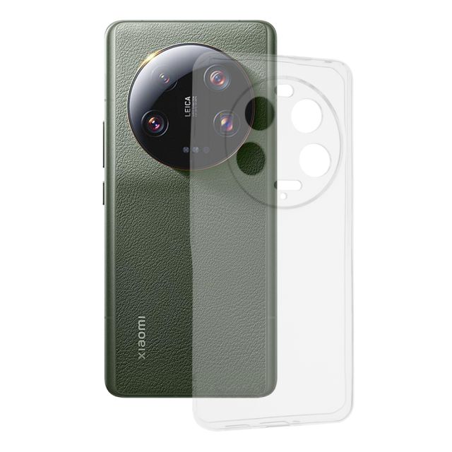 Techsuit Clear Back Cover Σιλικόνης Διάφανο (Xiaomi 13 Ultra)