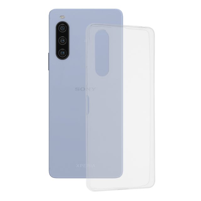 Techsuit Clear Back Cover Σιλικόνης Διάφανο (Xperia 10 V)
