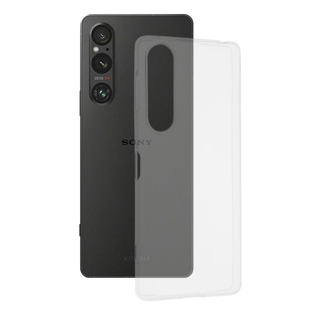 Techsuit Clear Back Cover Σιλικόνης Διάφανο (Xperia 1 V)