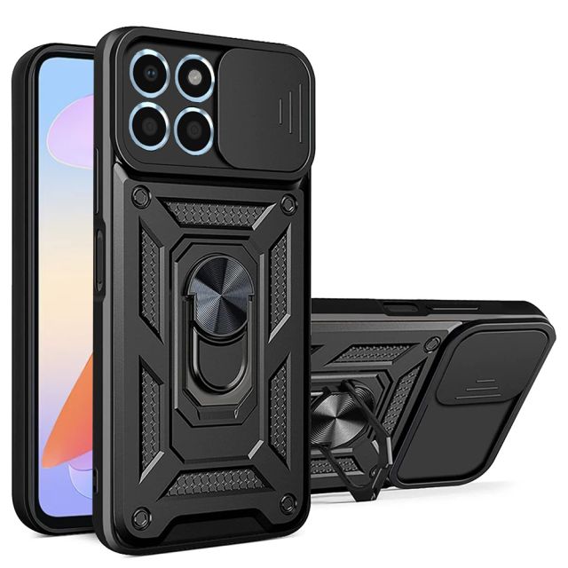 Techsuit Camshield Back Cover Μαύρο (Honor X6a - Honor)