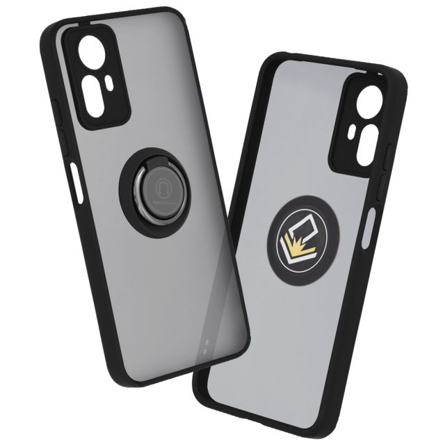 Techsuit Glinth Back Cover Μαύρο (Redmi Note 12S)