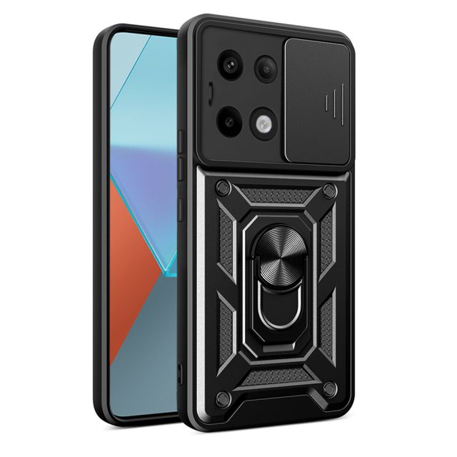 Techsuit Back Cover Μαύρο (Redmi Note 13 Pro 5G)