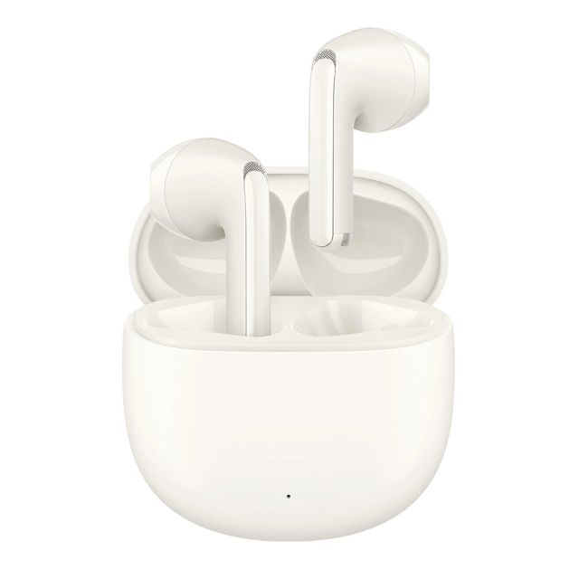 Joyroom JR-FB1 Earbud Bluetooth Handsfree Ακουστικά με Θήκη Φόρτισης Μπεζ