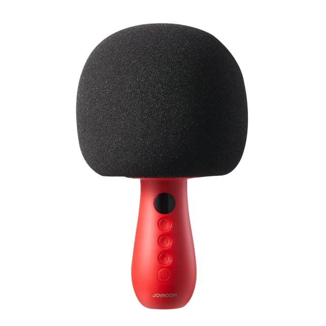 Joyroom Ασύρματο Μικρόφωνο Karaoke JR MC6 σε Κόκκινο Χρώμα