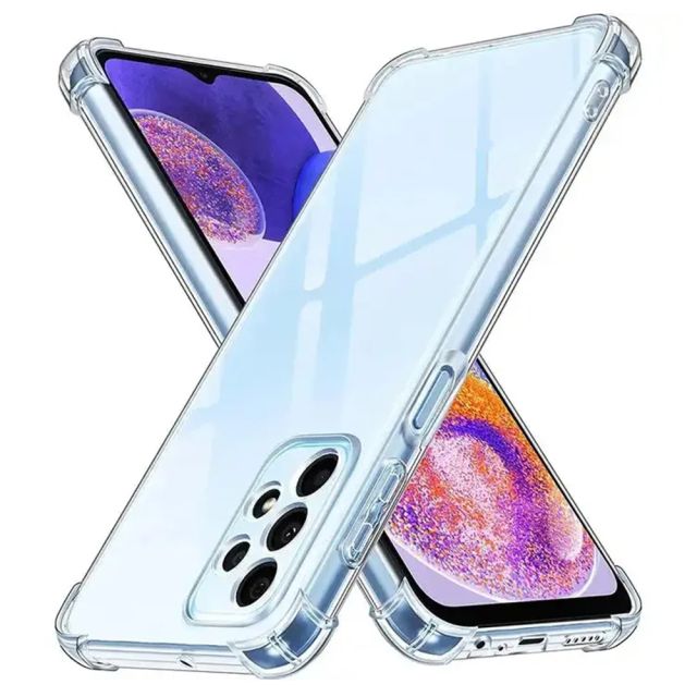 Techsuit Shockproof Clear Back Cover Σιλικόνης Διάφανο (Galaxy A23)