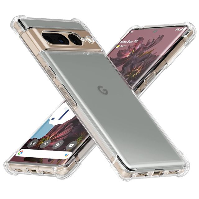 Techsuit Shockproof Clear Back Cover Σιλικόνης Διάφανο (Google Pixel 7 Pro)