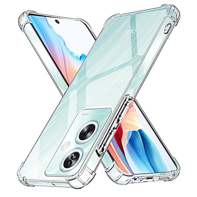 Techsuit Shockproof Clear Back Cover Σιλικόνης Διάφανο (Oppo A79 5G)