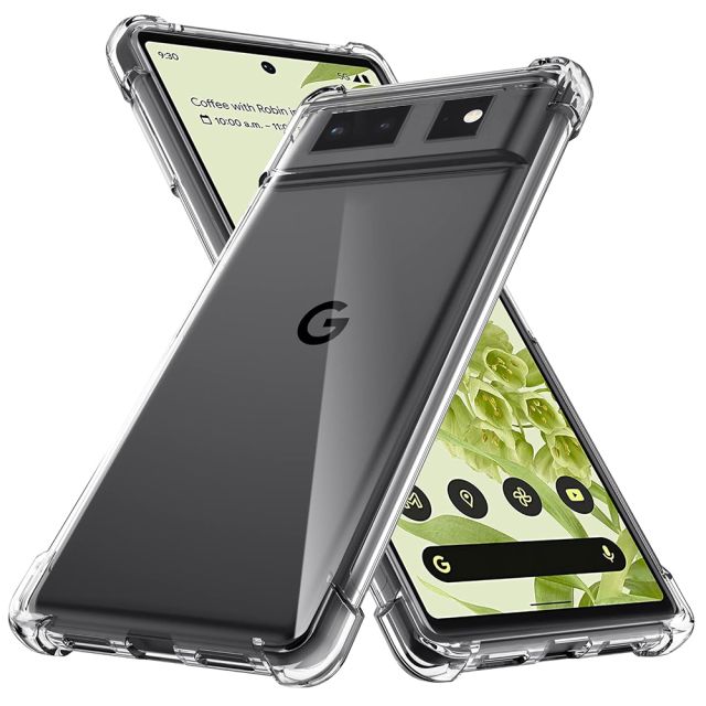 Techsuit Back Cover Σιλικόνης Διάφανο (Google Pixel)