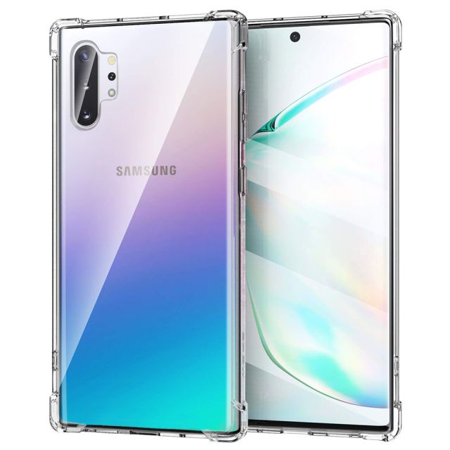 Techsuit Back Cover Σιλικόνης Διάφανο (Galaxy Note 10+)