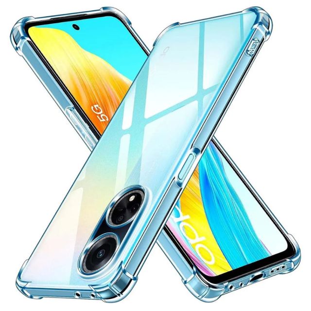 Techsuit Shockproof Clear Back Cover Σιλικόνης Διάφανο (Oppo A98)