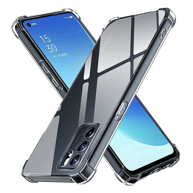 Techsuit Shockproof Clear Back Cover Σιλικόνης Διάφανο (Oppo Reno6)
