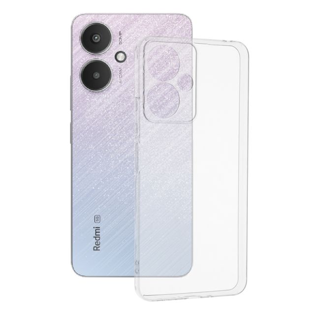 Techsuit Back Cover Σιλικόνης Διάφανο (Redmi 13C)