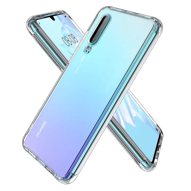 Techsuit Back Cover Σιλικόνης Διάφανο (Huawei P30)
