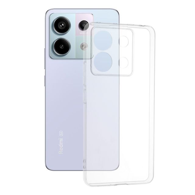 Techsuit Clear Back Cover Σιλικόνης Διάφανο (Redmi Note 13 Pro 5G)