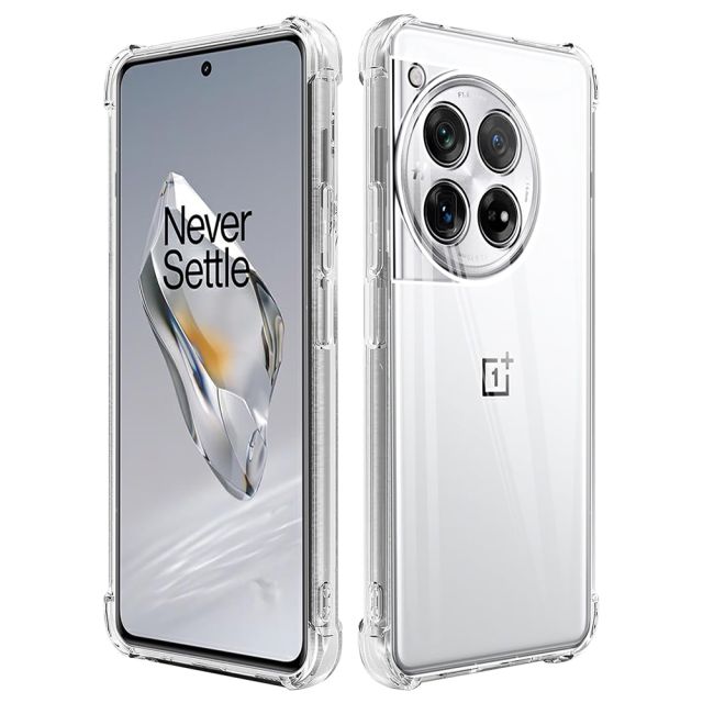 Techsuit Shockproof Clear Back Cover Σιλικόνης Διάφανο (OnePlus 12)
