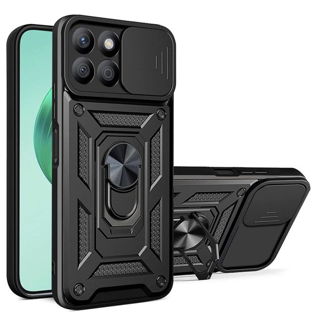 Techsuit Camshield Back Cover Μαύρο (Honor X8b - Honor)