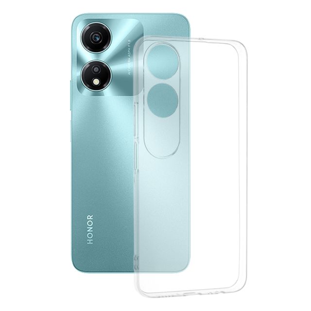 Techsuit Clear Back Cover Σιλικόνης Διάφανο (Honor X5 Plus - Huawei)