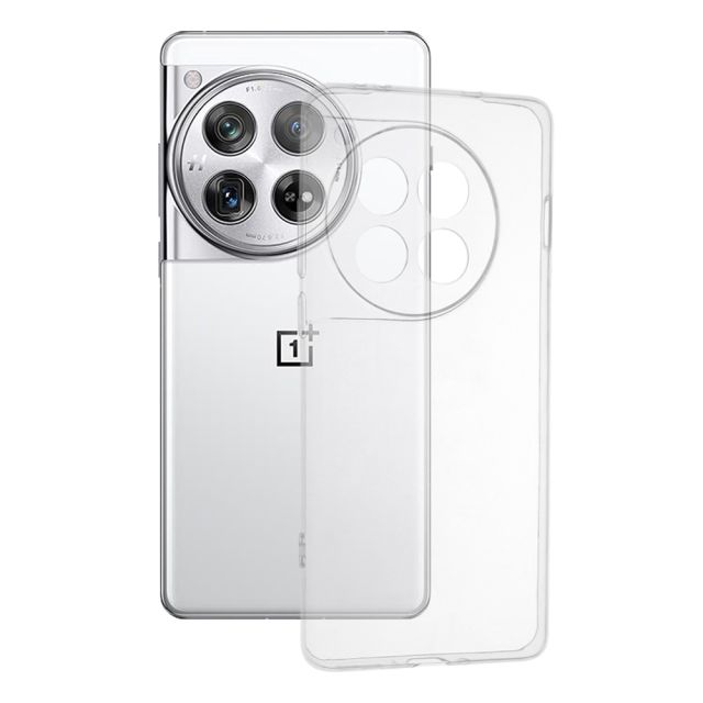 Techsuit Clear Back Cover Σιλικόνης Διάφανο (OnePlus 12)