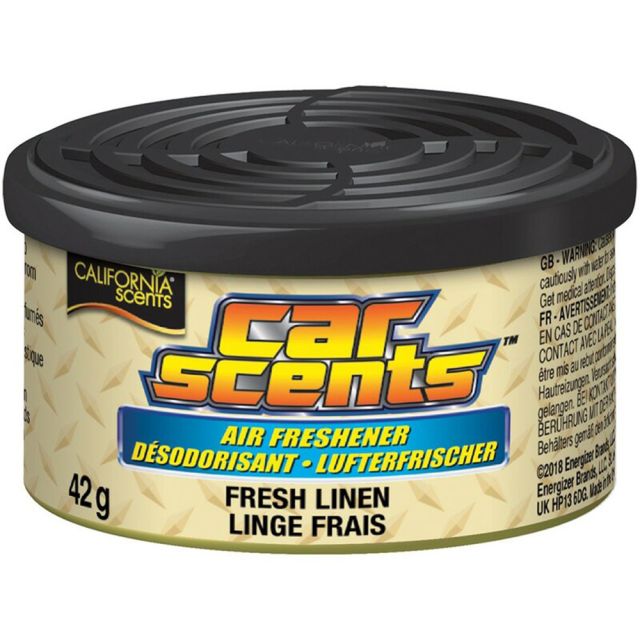 California Scents Αρωματική Κονσέρβα Κονσόλας/Ταμπλό Αυτοκινήτου Car Scents Fresh Linen 42gr