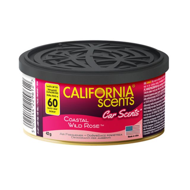 California Scents Αρωματική Κονσέρβα Κονσόλας/Ταμπλό Αυτοκινήτου Τριαντάφυλλο