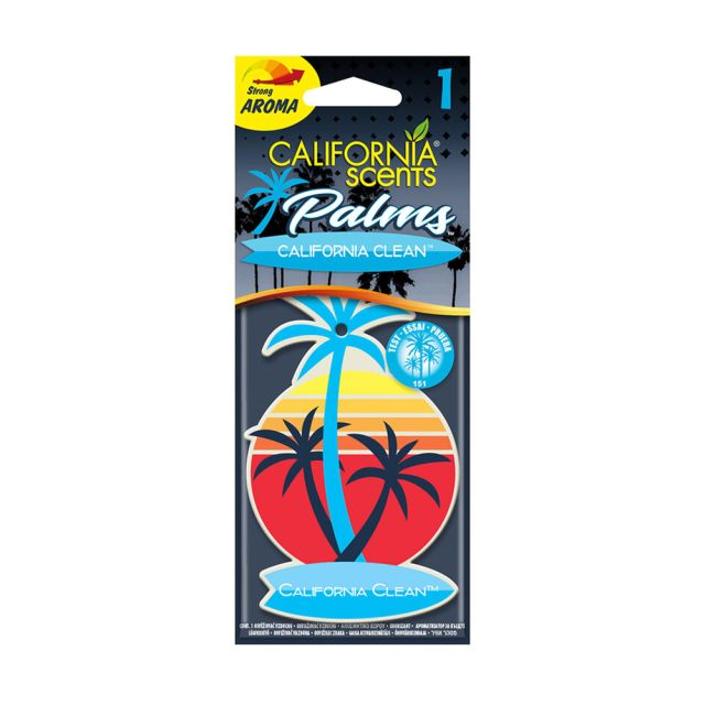 California Scents Αρωματική Καρτέλα Κρεμαστή Αυτοκινήτου