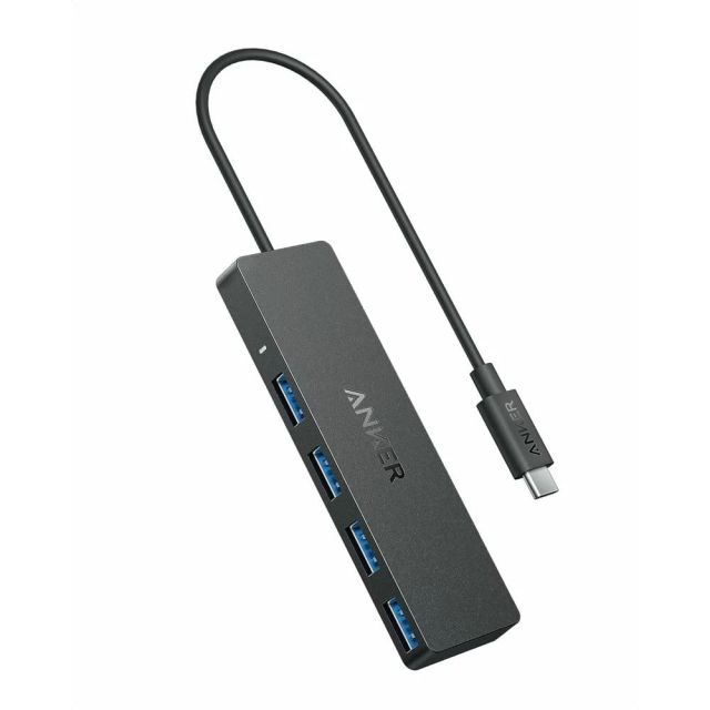 Anker USB 2.0 Hub 4 Θυρών με σύνδεση USB-C
