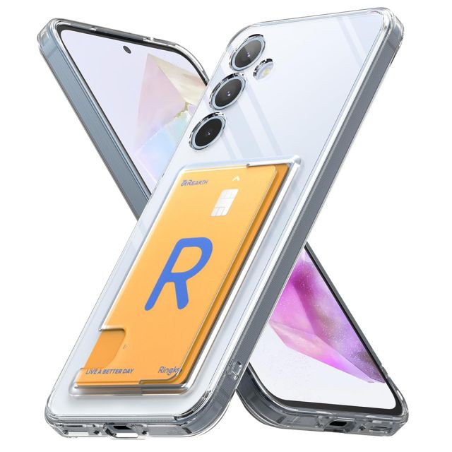 Ringke Fusion Card Back Cover Διάφανο (Galaxy A35)