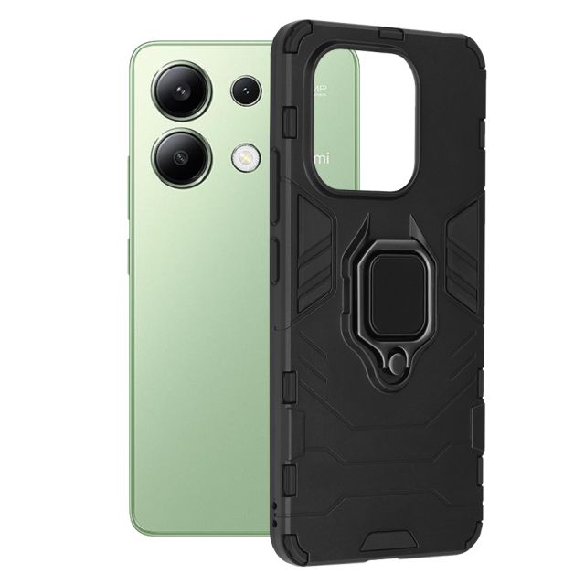 Techsuit Shield Back Cover Σιλικόνης Μαύρο (Redmi Note 13 4G)