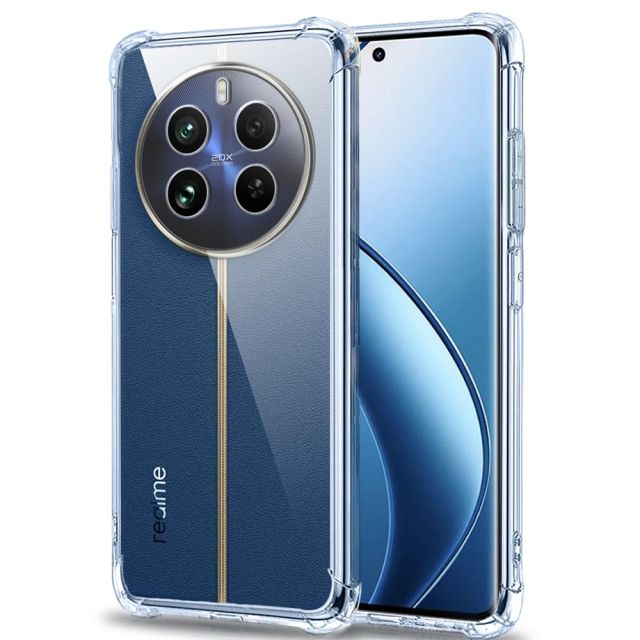Techsuit Shockproof Clear Back Cover Σιλικόνης Διάφανο (Realme 12 Pro)