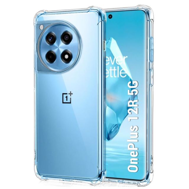 Techsuit Shockproof Clear Back Cover Σιλικόνης Διάφανο (OnePlus 12R)