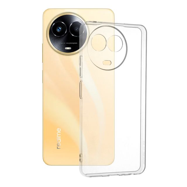 Techsuit Clear Back Cover Σιλικόνης Διάφανο (Realme 11)