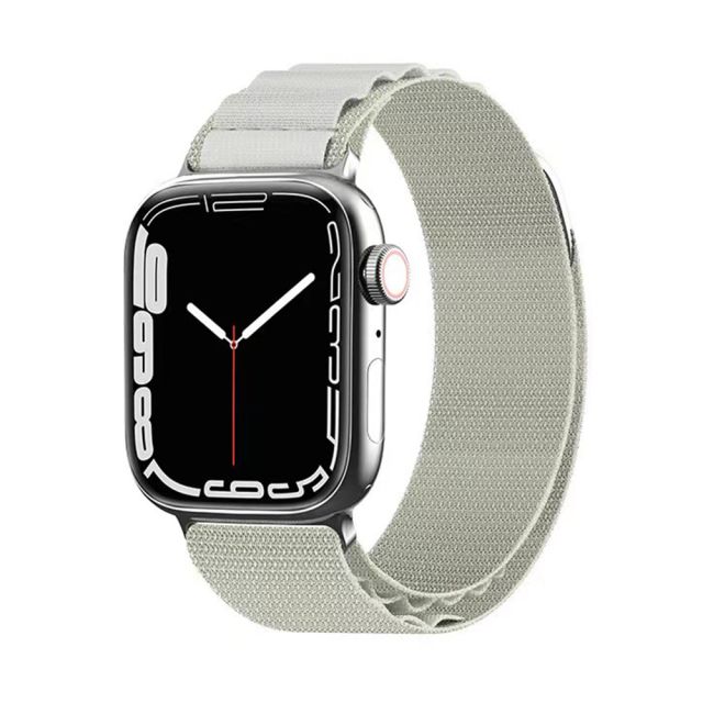 Techsuit Watchband W037 Λουράκι Υφασμάτινο Star White (Apple Watch 42/44/45mm)