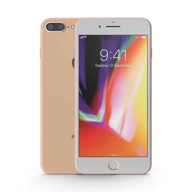 Apple iPhone 8 Plus (3GB/128GB) Gold Refurbished Grade A/A+