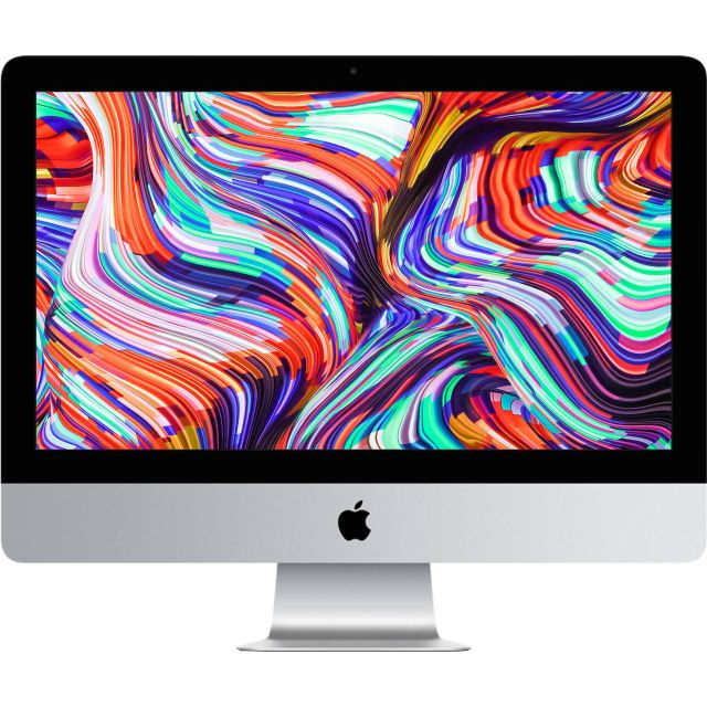Apple iMac (Retina 4K, 21.5" 2019) | Core i3-8100 | 16GB | 1TB HDD | Radeon Pro 555X 2GB | Silver | Refurbished Grade A