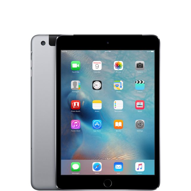 iPad mini 2015 7.9" (4th Gen) 64 GB WiFi+Cellular Space Gray Refurbished Grade A+