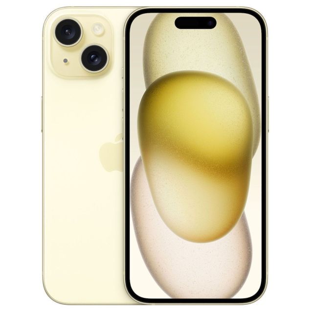 Apple iPhone 15 5G (6GB/128GB) Yellow Refurbished A/A+