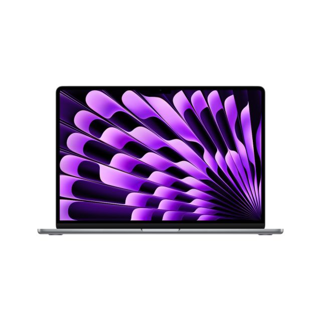 Apple MacBook Air (15" 2024, M3) | Apple M3 10-Core GPU | 8GB | 256GB SSD | Integrated | Space Gray | Refurbished Grade A