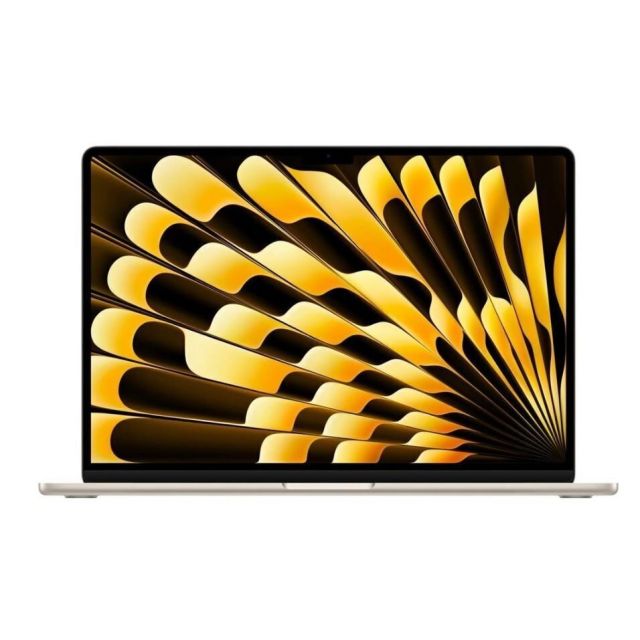 Apple MacBook Air (15" 2024, M3) | Apple M3 10-Core GPU | 8GB | 256GB SSD | Integrated | Gold | Refurbished Grade A
