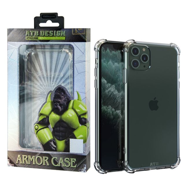 ATB Design Anti Shock TPU + PC iPhone 11 Pro Max (6.5) Διάφανη