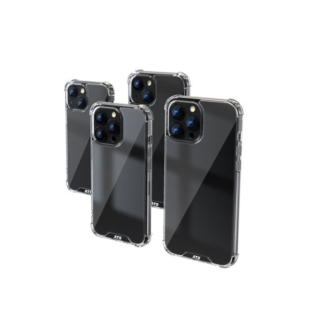 ATB Design iPhone 13 Pro Max Case Transparent - Anti-Shock