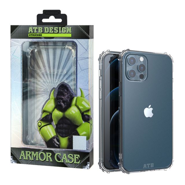 ATB Design Military Case TPU iPhone 12 Mini Διάφανη