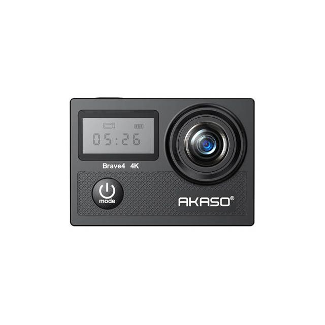 Akaso Brave 4 Action Camera 4K Ultra HD Υποβρύχια (με Θήκη) με WiFi Μαύρη